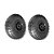 KIT 2 UN RODA PNEUM AJAX 3.50-4 4L PLÁSTICO FURO PASS 20MM - Imagem 1