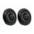 KIT 2 UN RODA PNEUM AJAX 2.50-4 4L PLÁSTICO FURO PASSAN.20MM - Imagem 1