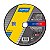 DISCO DE CORTE 180MM X 1,6MM X 22,23MM STANDARD NORTON - Imagem 1