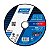 DISCO DE CORTE 115MM X 3,0MM X 22,23MM BNA32 NORTON - Imagem 1