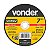 KIT 25 DISCO DE CORTE 180MM X 3,0MM X 22,23MM VDR02 VONDER - Imagem 1