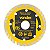 KIT 100 DISCO DE CORTE DIAMANTADO 110MM E2 FURO 22MM VONDER - Imagem 1