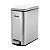 LIXEIRA RETANGULAR 5 LITROS INOX CINZA VONDER - Imagem 1