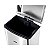 LIXEIRA RETANGULAR 30 LITROS INOX CINZA VONDER - Imagem 2