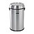 LIXEIRA REDONDA 65L INOX CINZA TAMPA BASCULHANTE VONDER - Imagem 2