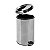 LIXEIRA REDONDA 20 LITROS INOX CINZA VONDER - Imagem 2