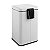LIXEIRA RETANGULAR 12 LITROS INOX BRANCA VONDER - Imagem 2
