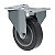 RODÍZIO FIXO PVC CINZA FL 412 BP SM 65KG SCHIOPPA - Imagem 1