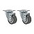 KIT 2 RODÍZIO GIRATÓRIO GLAP 1.58 BP SM 35KG SCHIOPPA - Imagem 1