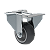 KIT 16 RODÍZIO FIXO GIRATÓRIO PVC CINZA 312 BP SM 60KG - Imagem 2