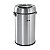LIXEIRA REDONDA 65 LITROS INOX CINZA SEM TAMPA VONDER - Imagem 2