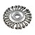 ESCOVA CIRCULAR 6" X 1/2" X 7/8" TORCIDA VONDER - Imagem 1