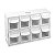 ORGANIZADOR PLÁSTICO 8 GAVETAS OPV 0305 VONDER - Imagem 1