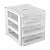 ORGANIZADOR PLÁSTICO 3 GAVETAS OPV 0271 VONDER - Imagem 1