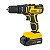 PARAFUSADEIRA FURADEIRA IMPACTO BATERIA 20V CARREG.BIVOLT VD - Imagem 1