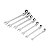 JOGO DE CHAVES COMBINADAS 8 A 19MM C/ CATRACA ART 7 PCS VD - Imagem 1