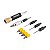 JOGO BITS/PONTEIRAS BROCAS ESCAREADORAS 11 PCS ENCAIXE 1/4 VD - Imagem 1