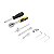 JOGO SOQUETES PONTEIRAS ENCAIXE 1/4" JG 4MM A 13MM 33PCS VD - Imagem 3