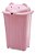 Kit Lixeira + Cesto De Roupa Urso Rosa Adoleta - Imagem 3