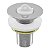 Válvula Lavatório Metal Cromada 7/8'' 55mm Blukit - Imagem 1