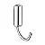 Cabide Docol Docol Idea 585906 Cromado - Imagem 1