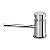 Dispensador de Sabonete Detergente Docol Pressmatic Cromado 17200006 - Imagem 1