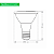 Lâmpada Led Taschibra Par 20 IP65 6W E27 Bivolt Verde - Imagem 8