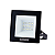 Refletor Led 20W Luz Verde Taschibra Preto Slim Bivolt - Imagem 1