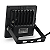 Refletor Led 20W Luz Verde Taschibra Preto Slim Bivolt - Imagem 4