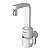 Torneira Elétrica Hydra Slim 4T 5500W De Parede Branca - Imagem 1