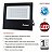Refletor Led Avant 100W Slim 6500K IP65 Externo Preto Bivolt - Imagem 3