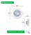 Spot de Led 5w Embutir Alltop Redondo Bivolt Taschibra - Imagem 9