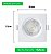 Spot de Led 7w Embutir Alltop Quadrado Par 20 Bivolt Taschibra - Imagem 8