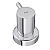 Acabamento Para Registro Deca Link Metal 1/2, 3/4 e 1'' - Imagem 2