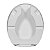Assento Vaso Sanitário Elevação 7cm Branco Astra - Imagem 4