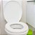 Assento Sanitário Almofadado Slim Branco Oval Astra - Imagem 4