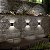 Arandela Led Taschibra Quadre 4W Preto IP65 Bivolt - Imagem 2