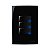 Interruptor Triplo Simples Com Luz Preto Sleek Ebony 10A 250V Com Placa 4x2'' Margirius - Imagem 1