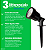 Espeto De Jardim Led Integrado 5W Destaco Preto Bivolt Taschibra - Imagem 2