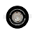 Spot de Led 5w Embutir Preto Alltop Redondo Bivolt Taschibra - Imagem 1