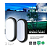 Arandela Tartaruga Led Taschibra Phare Preto Slim 12W IP65 Bivolt - Imagem 2