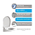 Assento Sanitário Soft Close Oval Branco Fechamento Suave Astra - Imagem 5