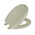 Assento Sanitário Soft Close Oval Bege Fechamento Suave Astra - Imagem 1