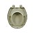 Assento Sanitário Soft Close Oval Bege Fechamento Suave Astra - Imagem 4
