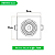 Spot de Led 5w Embutir Preto Supimpa Quadrado Bivolt Avant - Imagem 7