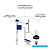Reparo Para Caixa Acoplada Kit Completo Universal Acionamento Simples Astra - Imagem 3