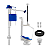 Reparo Para Caixa Acoplada Kit Completo Universal Acionamento Simples Astra - Imagem 1