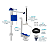 Reparo Para Caixa Acoplada Kit Completo Universal Acionamento Simples Astra - Imagem 5