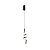 Lustre Pendente Led Deli 10W Preto 3000K Taschibra - Imagem 1