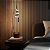 Lustre Pendente Led Deli 10W Preto 3000K Taschibra - Imagem 2